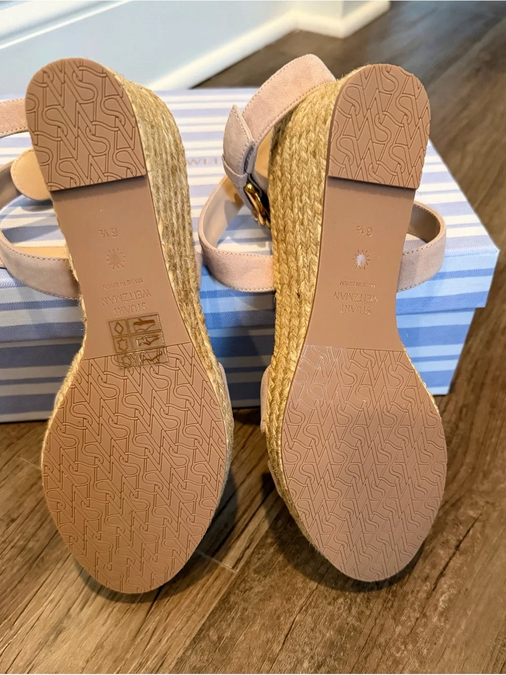 Stuart Weitzman soft blush